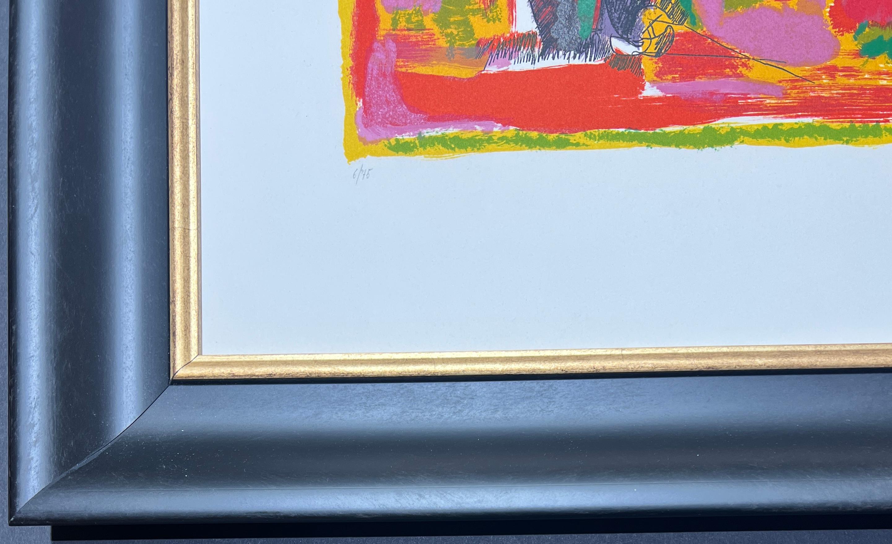 Marino Marini (1901-1980)-IMMAGINAZIONE DI COLORE (1979)-Litografia a colori in vendita 9