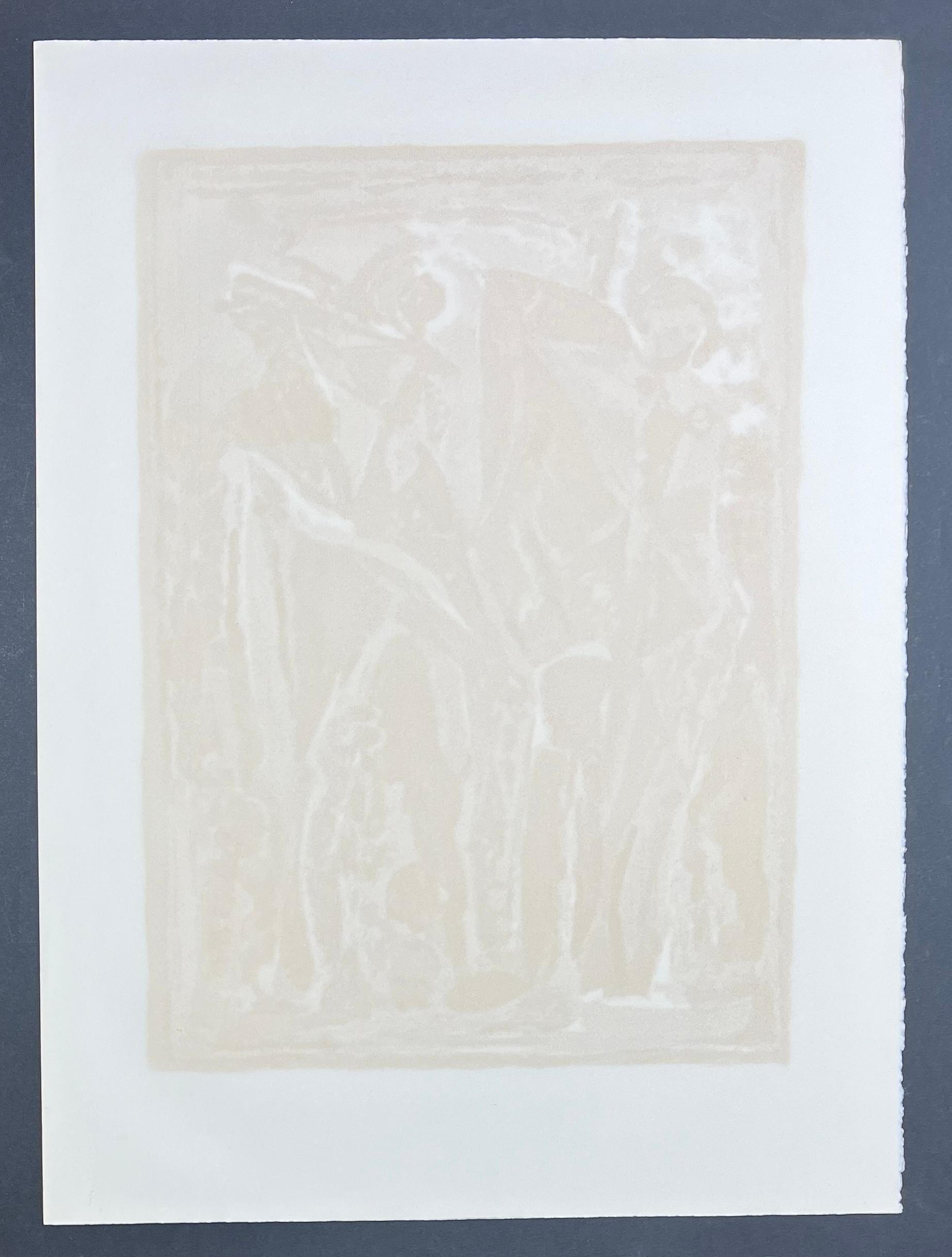 Marino Marini (1901-1980)-IMMAGINAZIONE DI COLORE (1979)-Litografia a colori in vendita 11