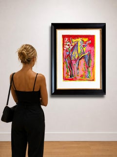 Marino Marini (1901-1980)– IMMAGINAZIONE DI COLORE – Color lithograph