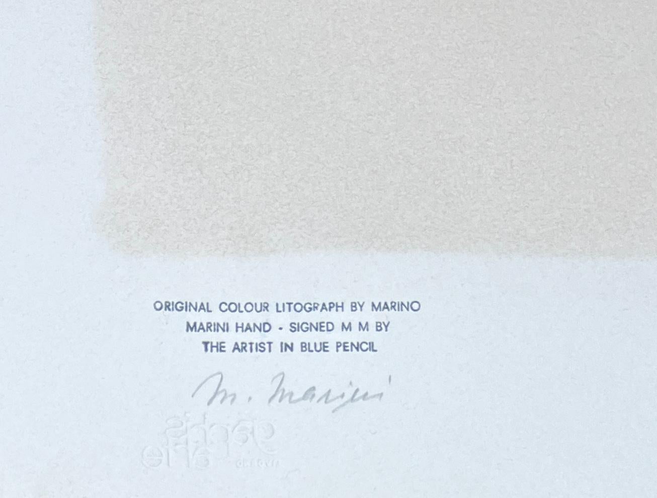Marino Marini (1901-1980) - Orizzonte (1979) - Lithographie couleur sur papier Arches en vente 10