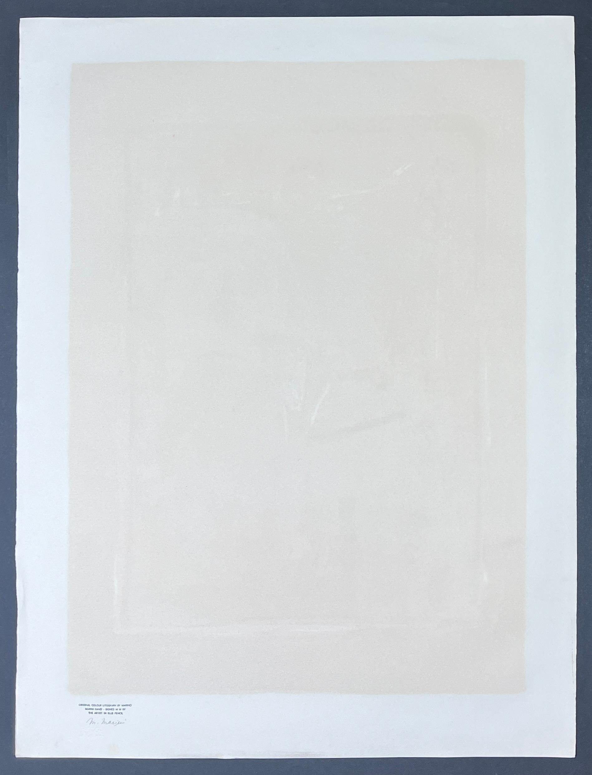 Marino Marini (1901-1980) - Orizzonte (1979) - Lithographie couleur sur papier Arches en vente 9