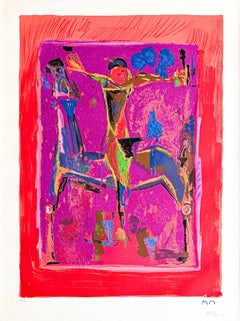 Marino Marini (1901-1980) - Orizzonte (1979) - Color lithograph on Arches paper