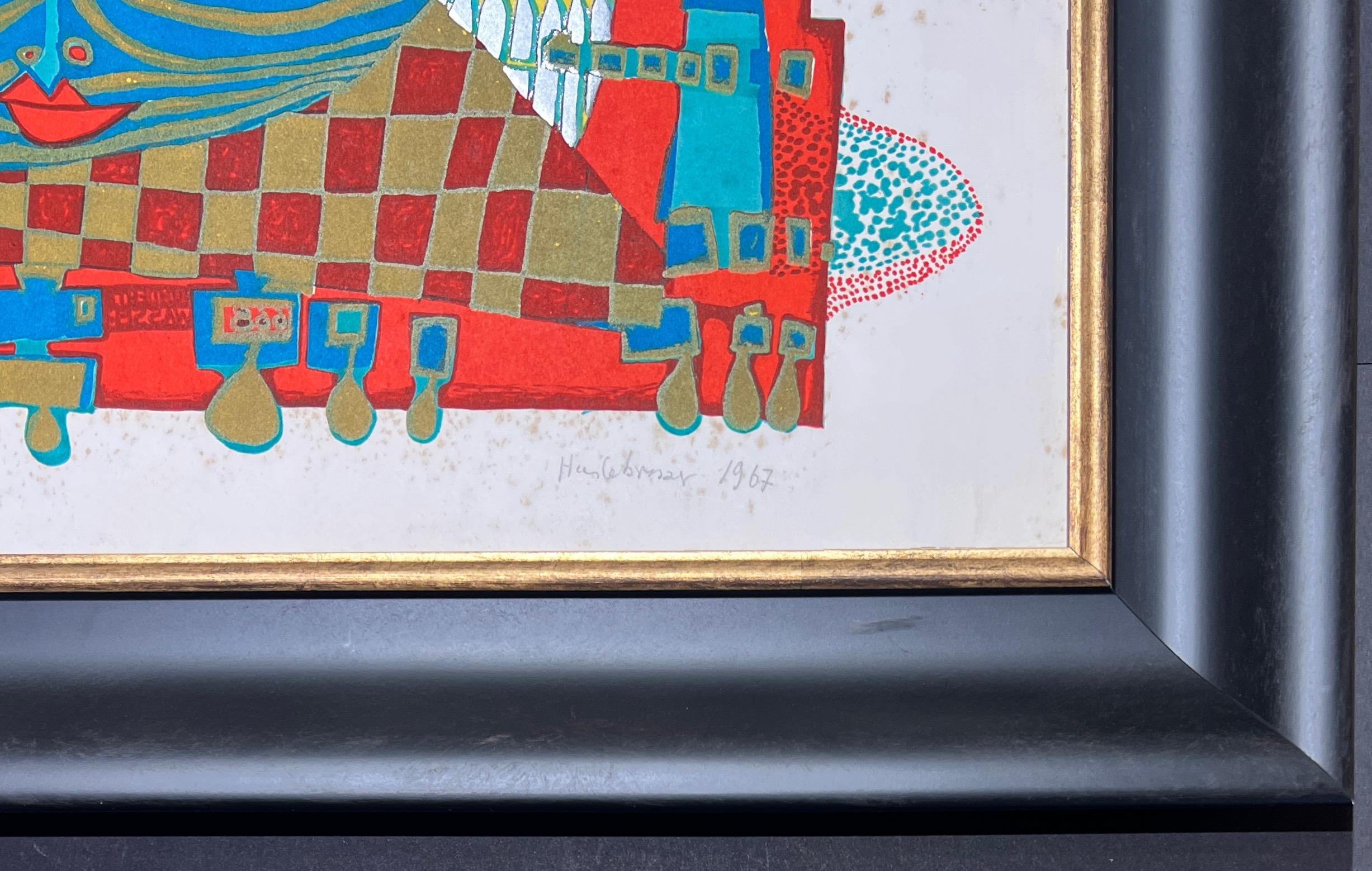 Friedensreich Hundertwasser (1928-2000) - litografía firmada a mano - 1967 4