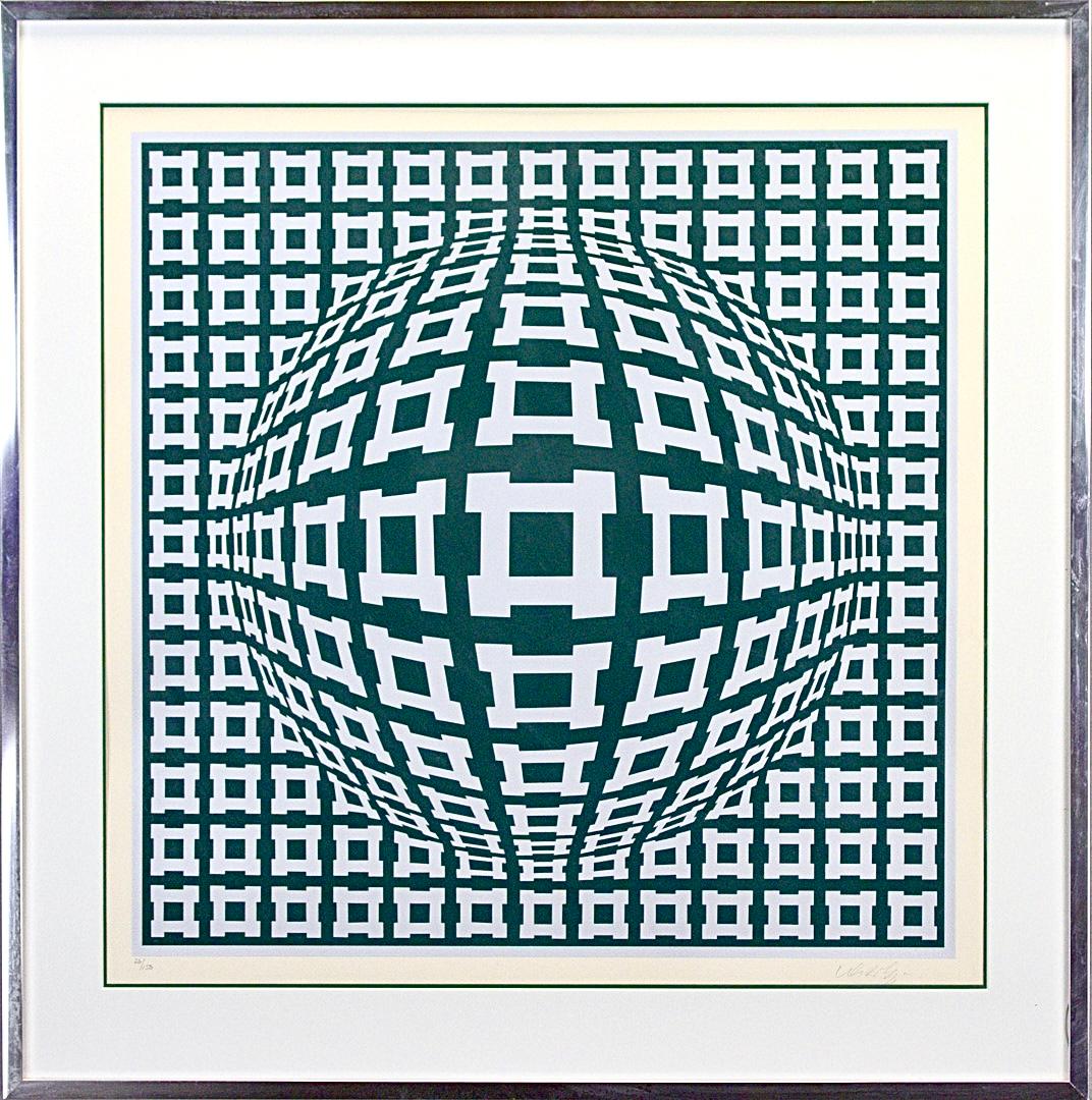Victor Vasarely (1906-1997) - Rosenthal II - 1982 - sérigraphie sur papier 1