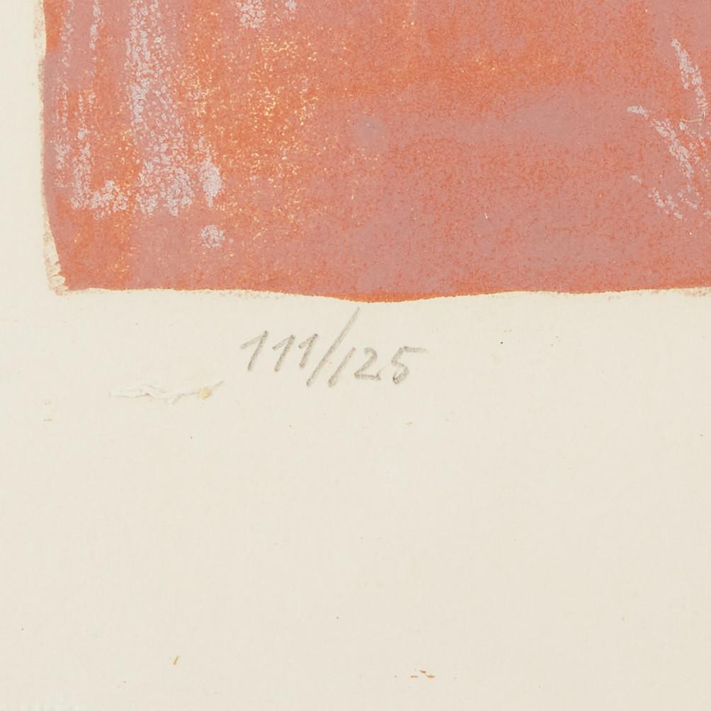 Serge Poliakoff (1900-1969) - Composition rouge, carmin et jaune - Litografia in vendita 2