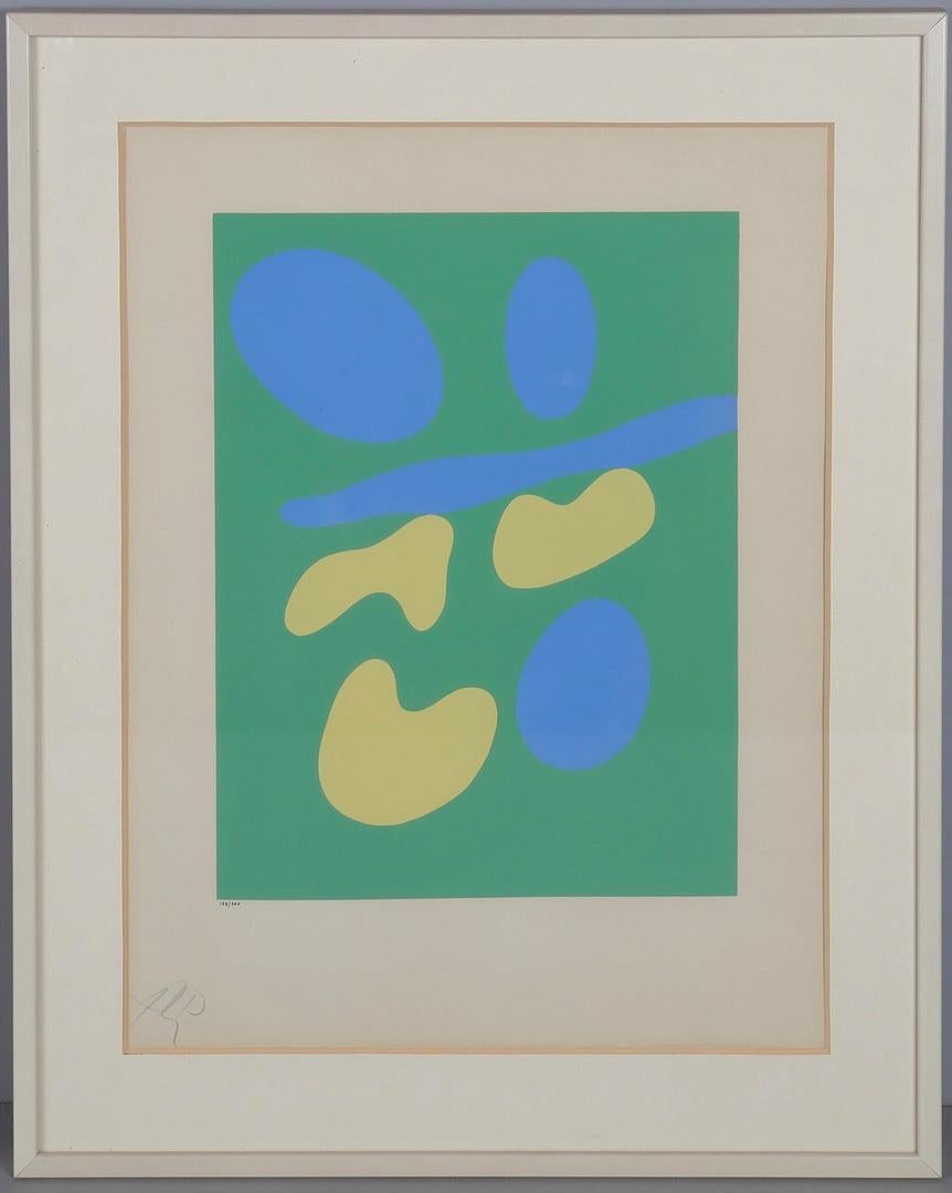 Jean Arp (1886-1966) - Constellation, from Art of Today, Masters of Abstract Art For Sale 2