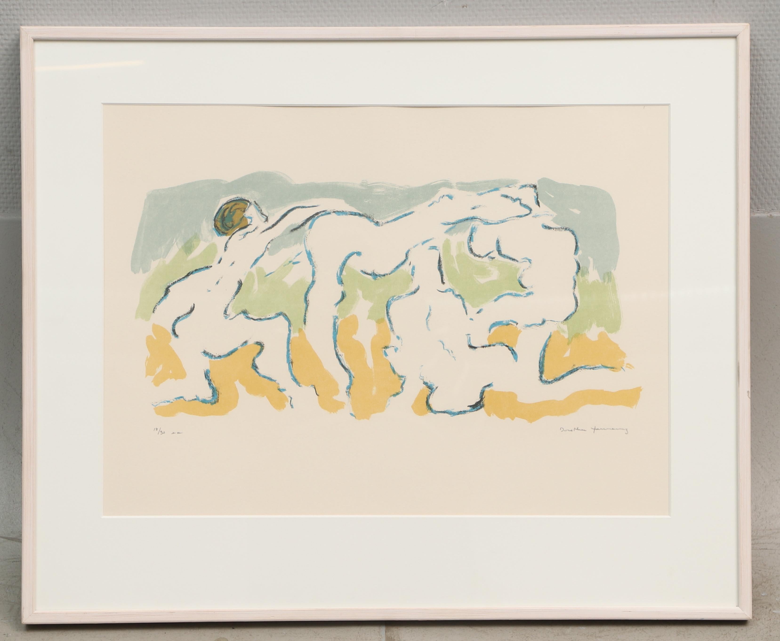 Dorothea Tanning (1910 - 2012) - Ohne Titel - Farblithographie 1