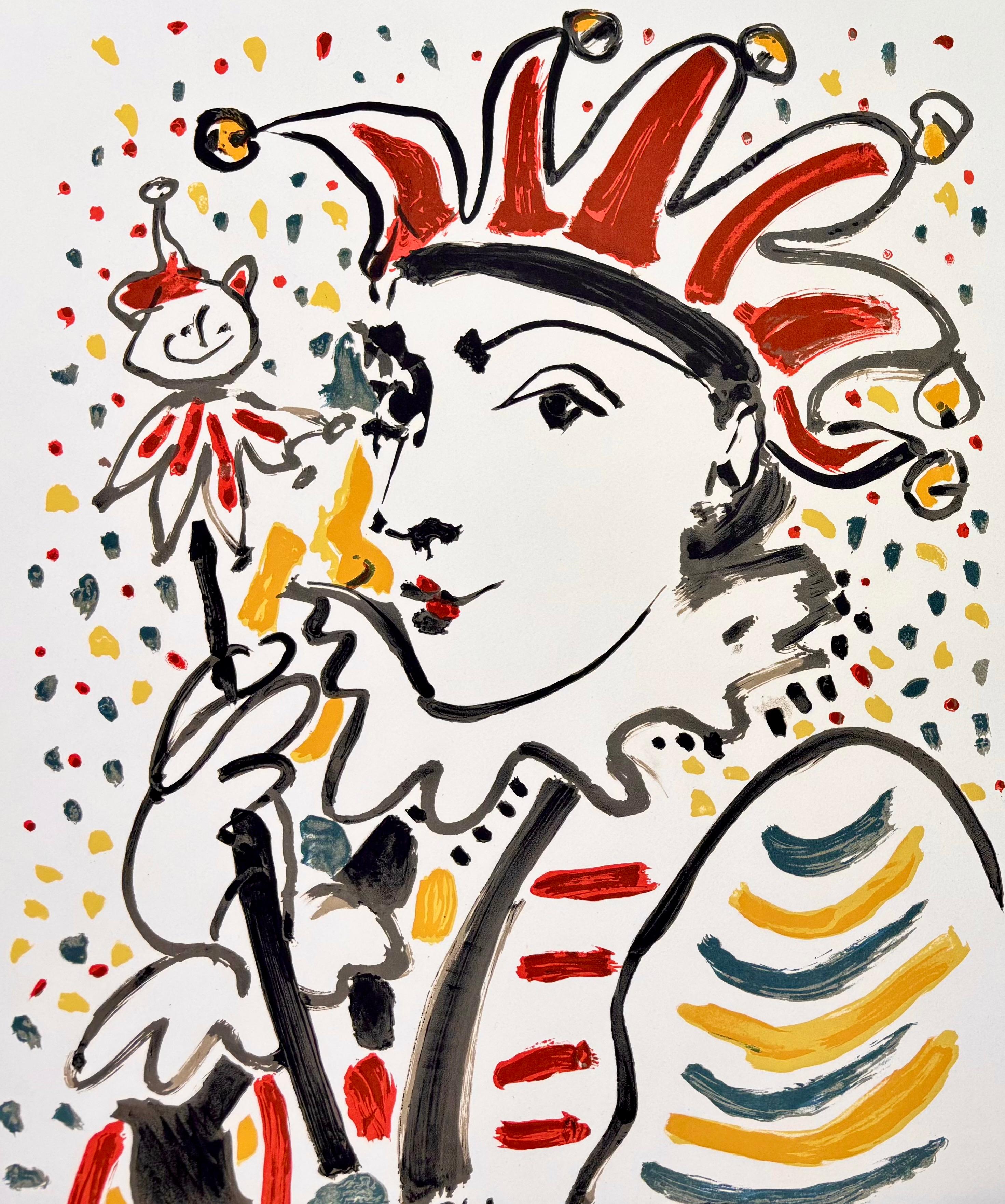 Pablo Picasso (1881-1973) -  La Folie - Litografía en color sobre papel Arches - 1958 5