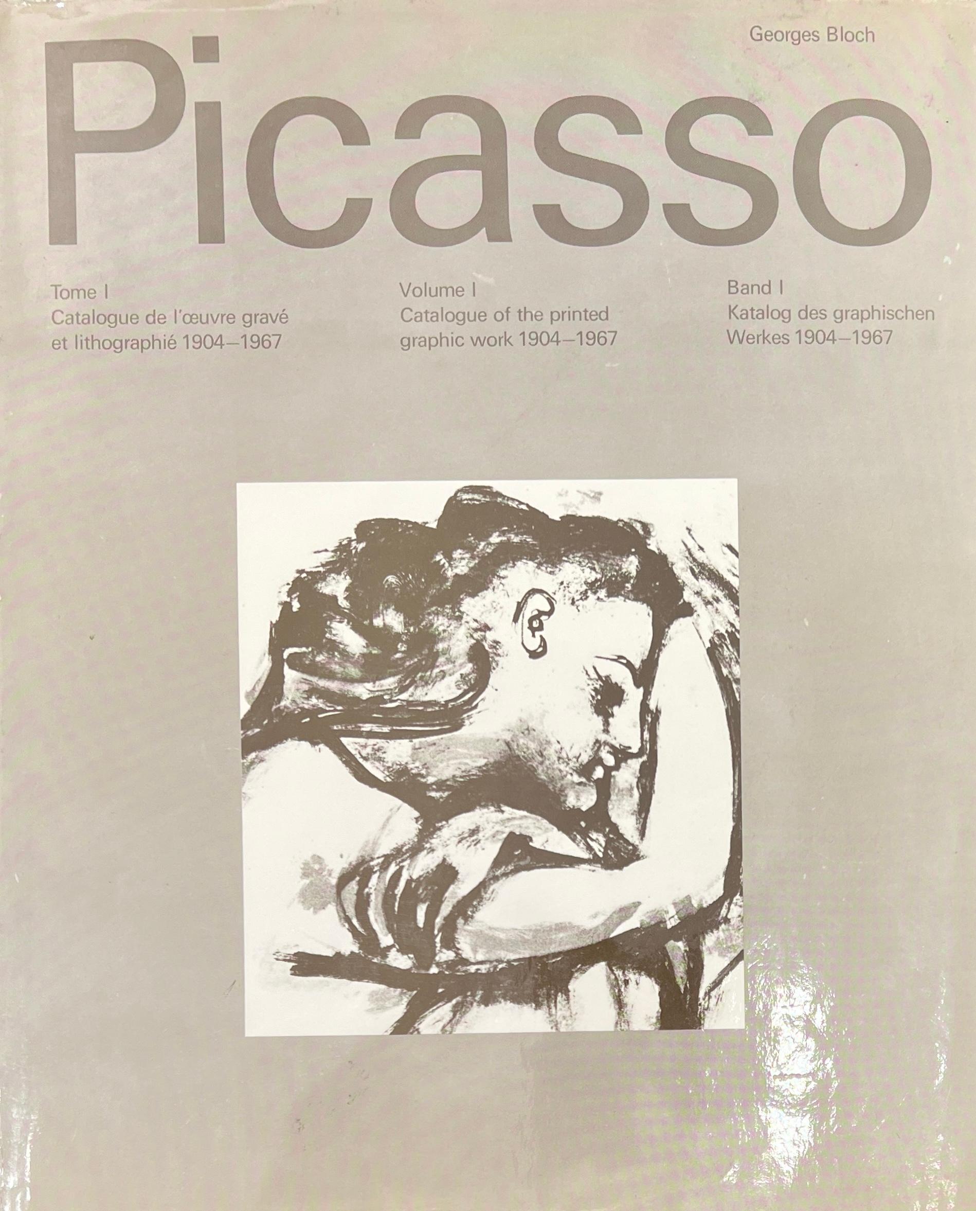 Pablo Picasso (1881-1973)-Picador et Taureau-Linogravure en couleurs sur papier Arches en vente 12