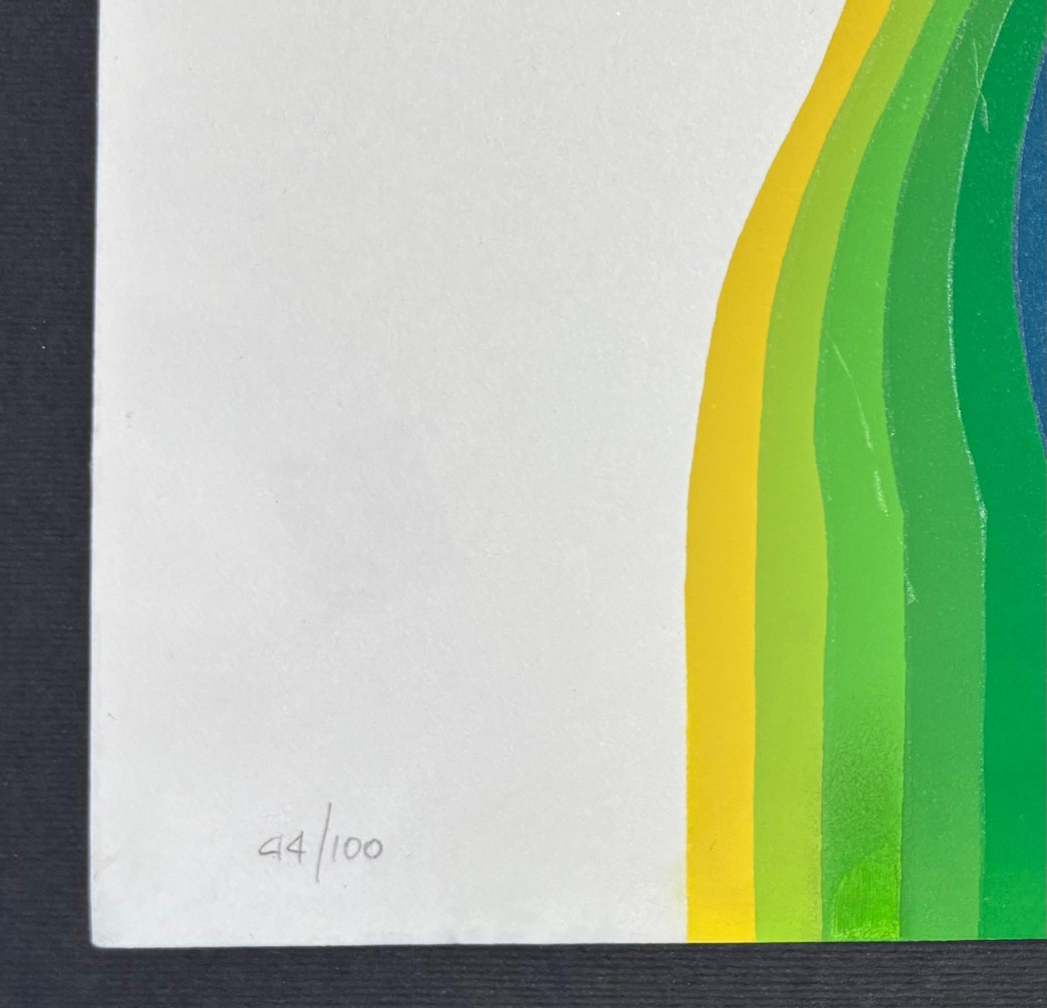 Julio Le Parc (1928) - screenprint on paper - 1973 For Sale 2