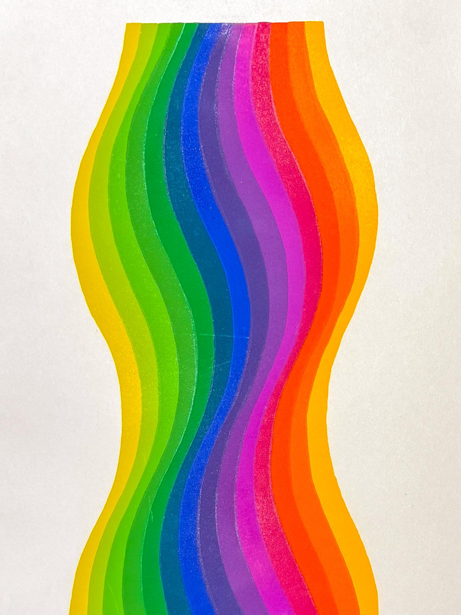 Julio Le Parc (1928) - screenprint on paper - 1973 For Sale 1