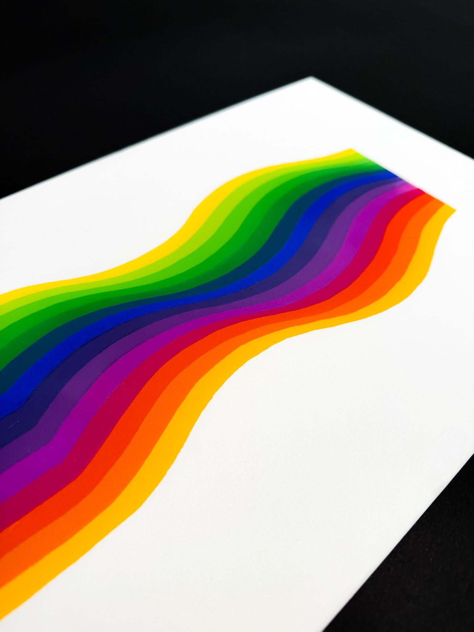 Julio Le Parc (1928) - serigrafia su carta - 1973 in vendita 3