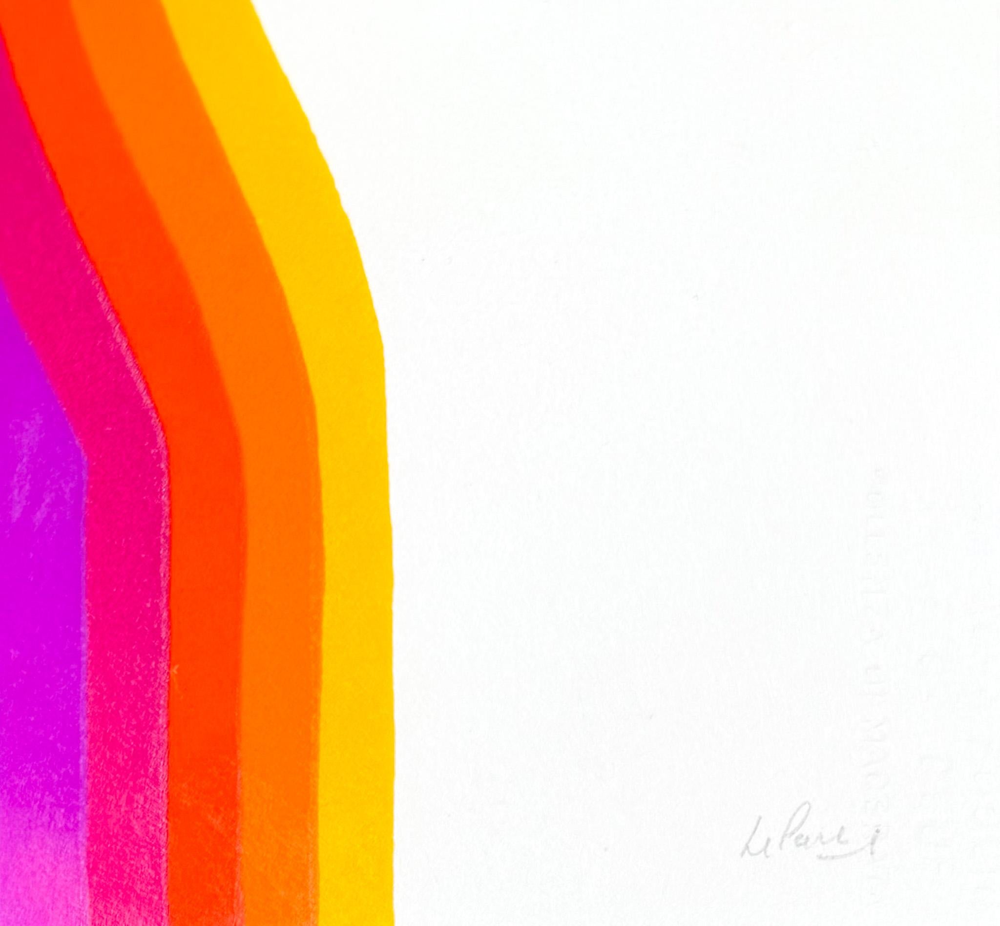 Julio Le Parc (1928) - serigrafia su carta - 1973 in vendita 5