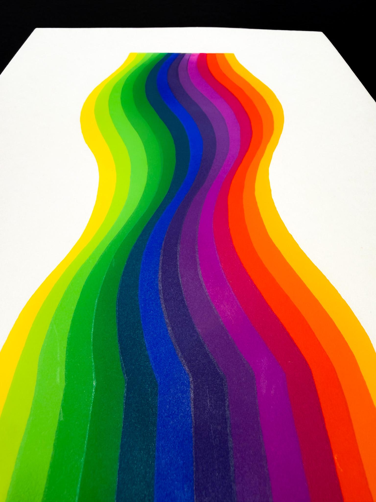 Julio Le Parc (1928) - serigrafia su carta - 1973 in vendita 2