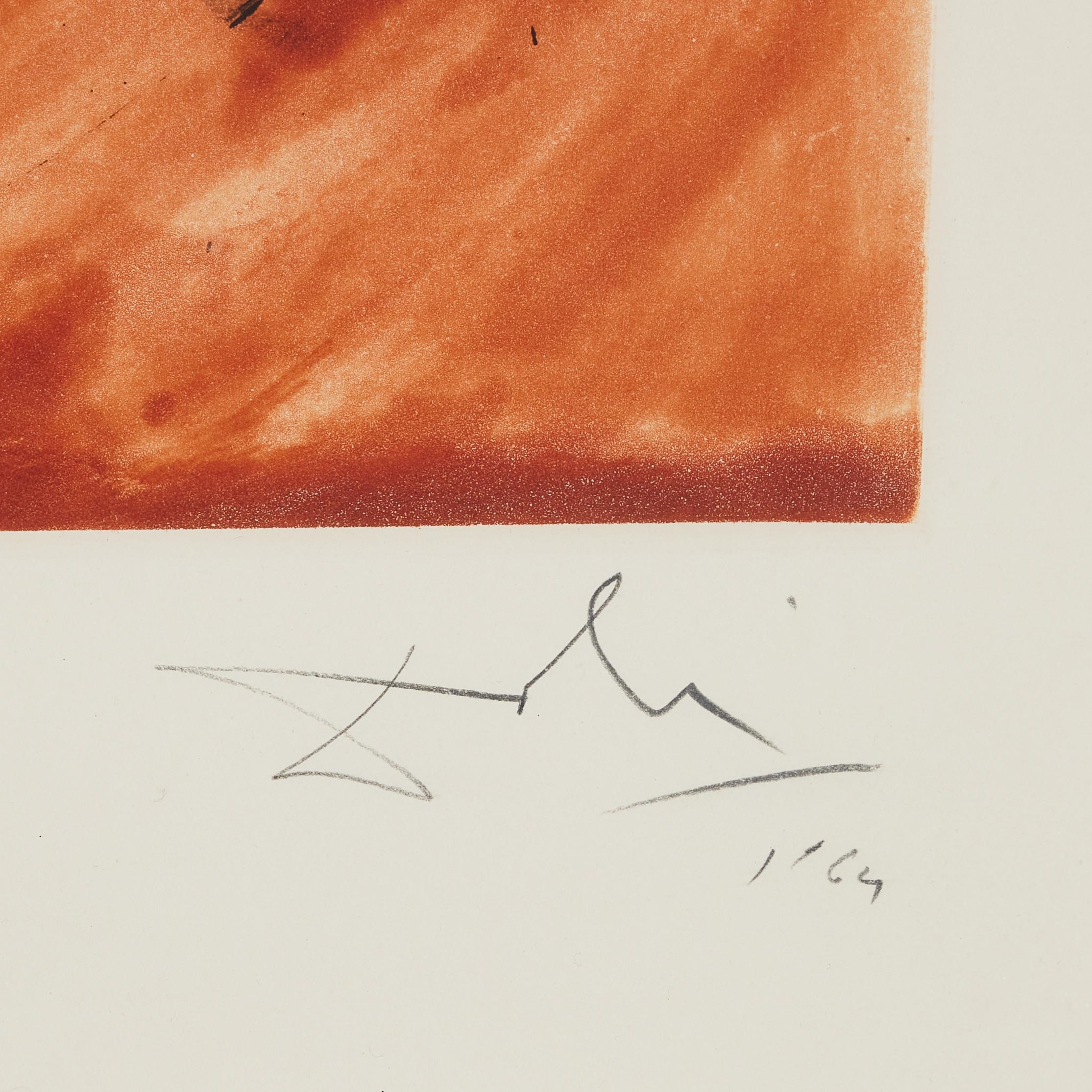 Salvador Dalì (1904-1989) - Leda y el Cisne -heliograbado y aguafuerte en punta seca en venta 1