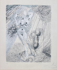 Salvador Dalì (1904-1989) - Aphrodite - heliogravure and drypoint etching
