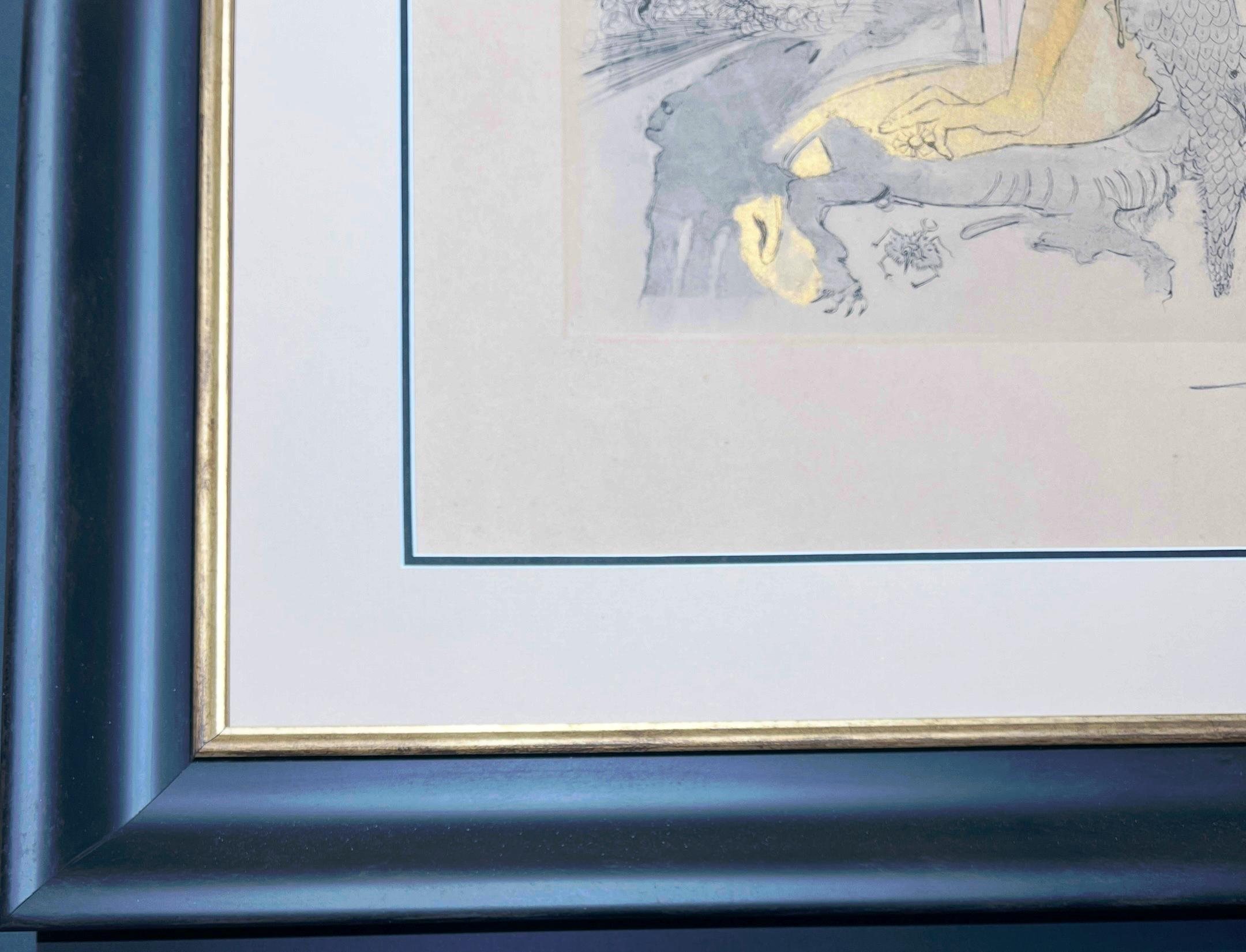 Salvador Dalì (1904-1989) -Ateneo-heliograbado y aguafuerte punta seca- 1965 en venta 6