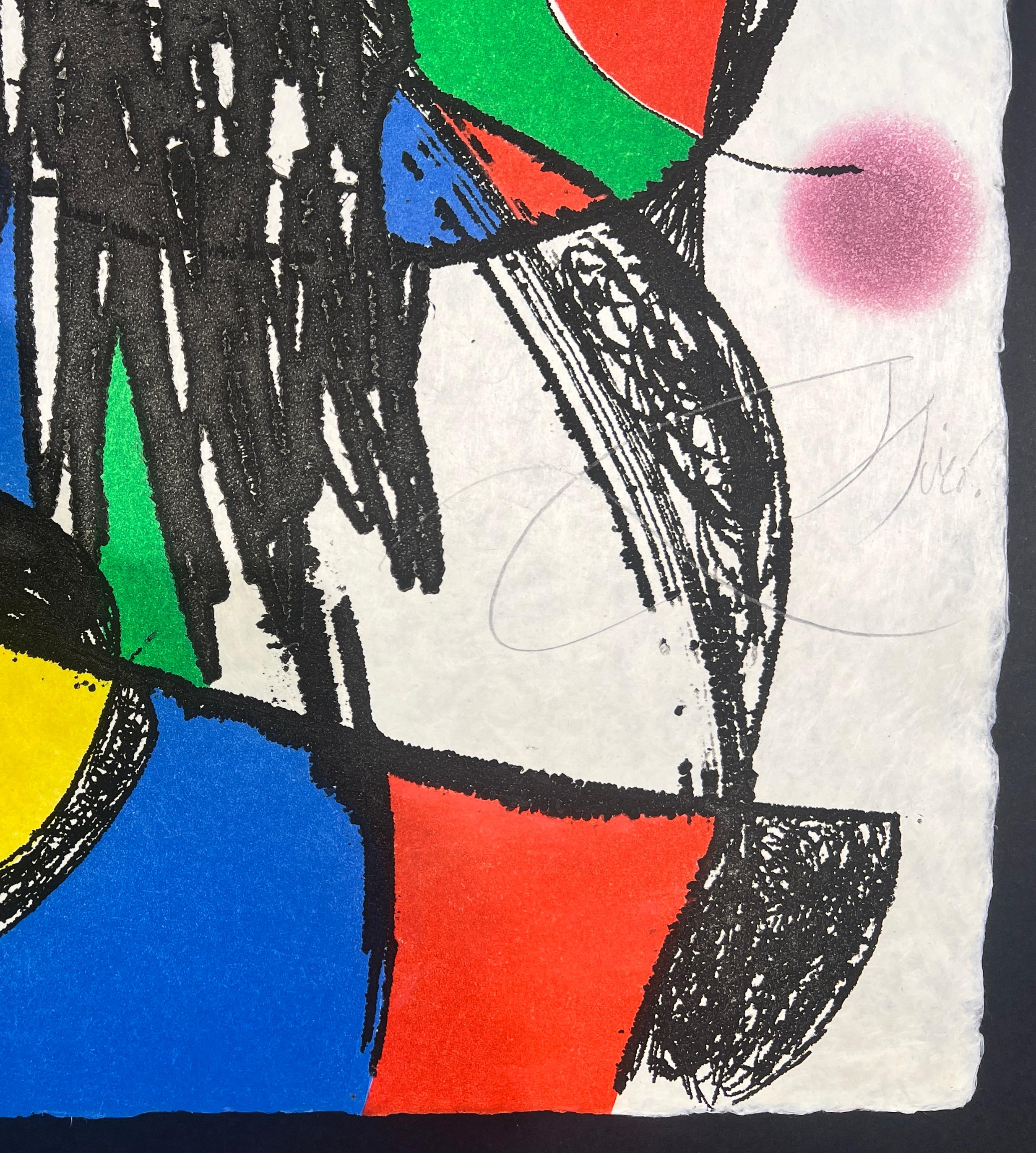 Joan Mirò (1893 - 1983) - PASSAGE DE L'EGYPTIENNE -Radierung und Aquatinta in Farbe 2