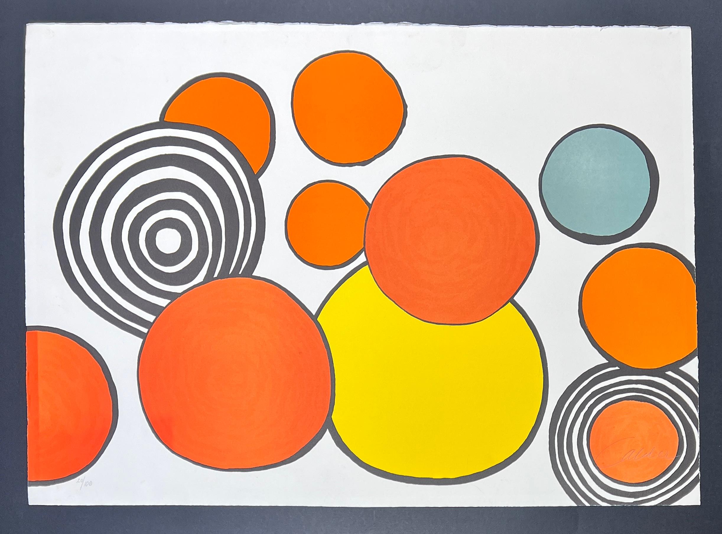 Alexander Calder (1898–1976) – Taches de rousseurs from la mémoire élémentaire For Sale 1