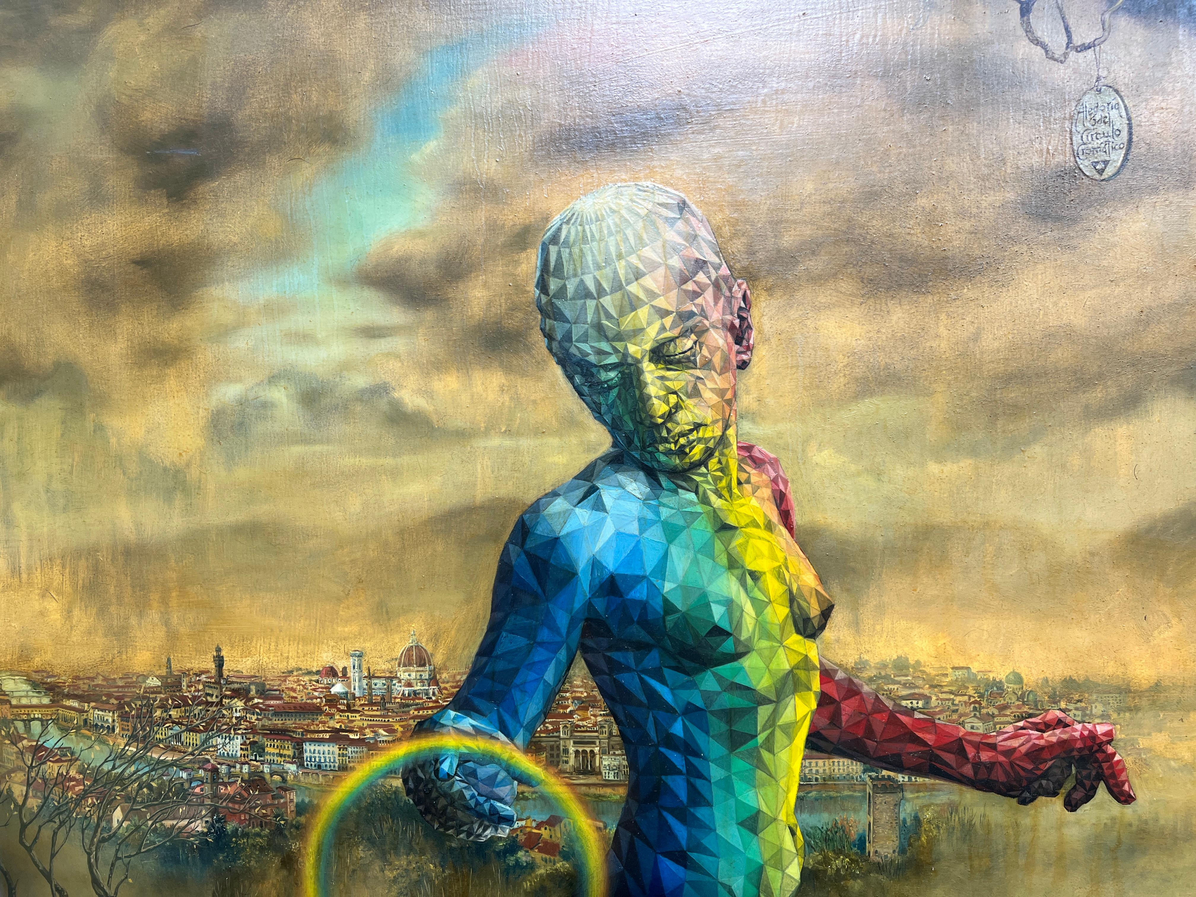 Gabriel Grün (1978) - Oil on canvas - 2002 For Sale 2