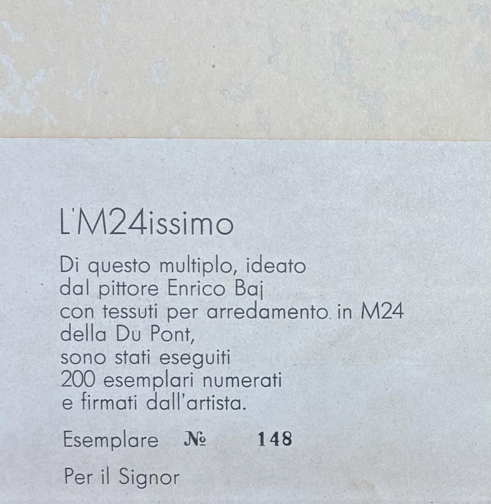 Enrico Baj (1924-2003) - MISTER DUPONT DE NEMOURS - Fabrice e collage su tavola in vendita 8