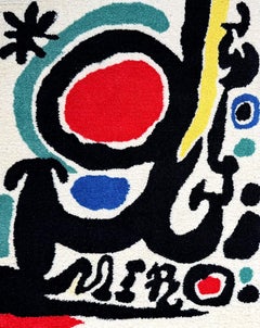 Joan Miró (1893–1983) - Fondation Maeght - Shaggy rug, made of pure virgin wool