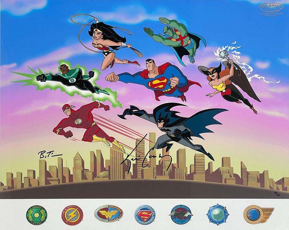 Warner Bros. Studio Artists - Road Rovers Original Production Cel and ...