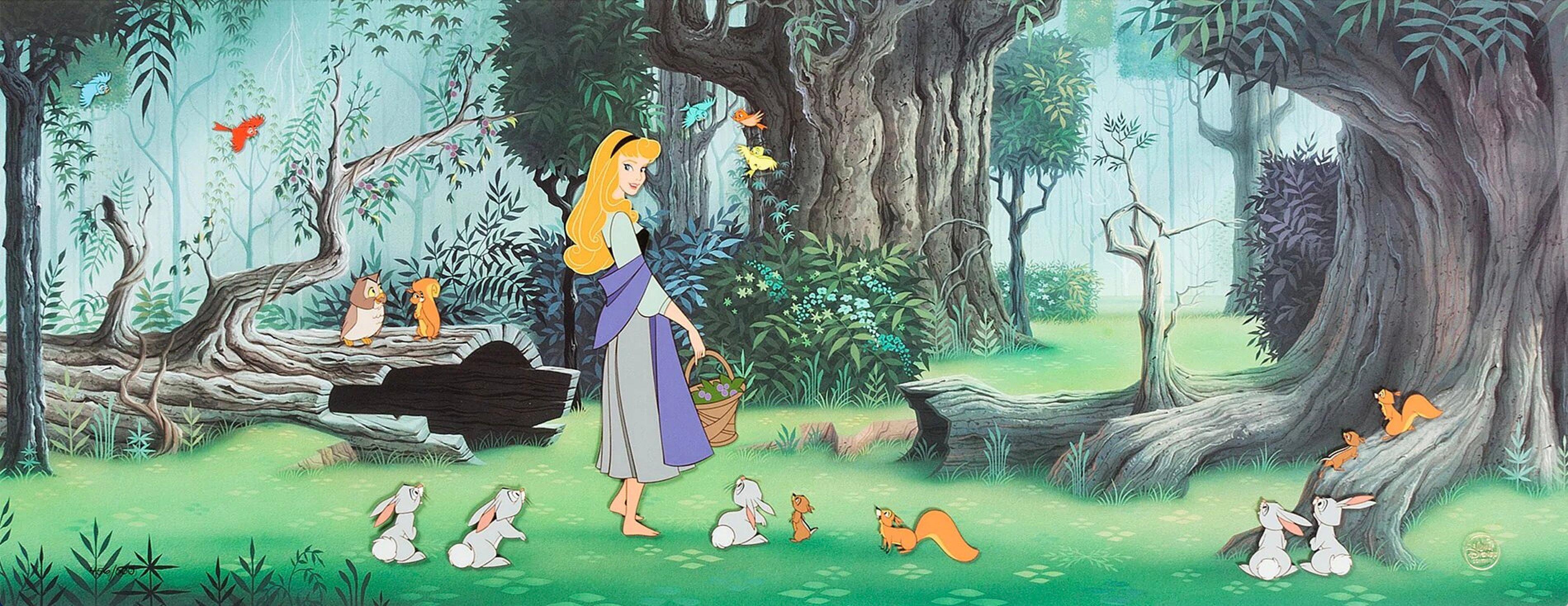 Sleeping Beauty: Limited Edition Hand-Painted Cel - Art by Walt Disney Studio Artists