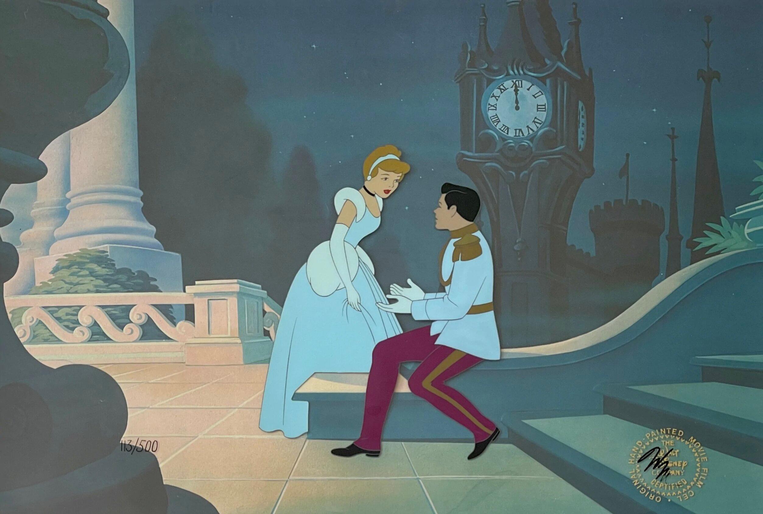 Cinderella: Limited Edition Hand-Painted Cel - Art by Walt Disney Studio Artists