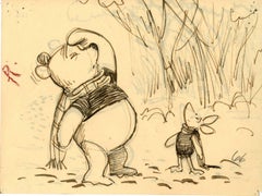 Winnie the Pooh and Tigger Too, Original Storyboard: Pooh and Piglet