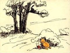 Winnie the Pooh and Tigger Too, Original Storyboard: Pooh and Piglet