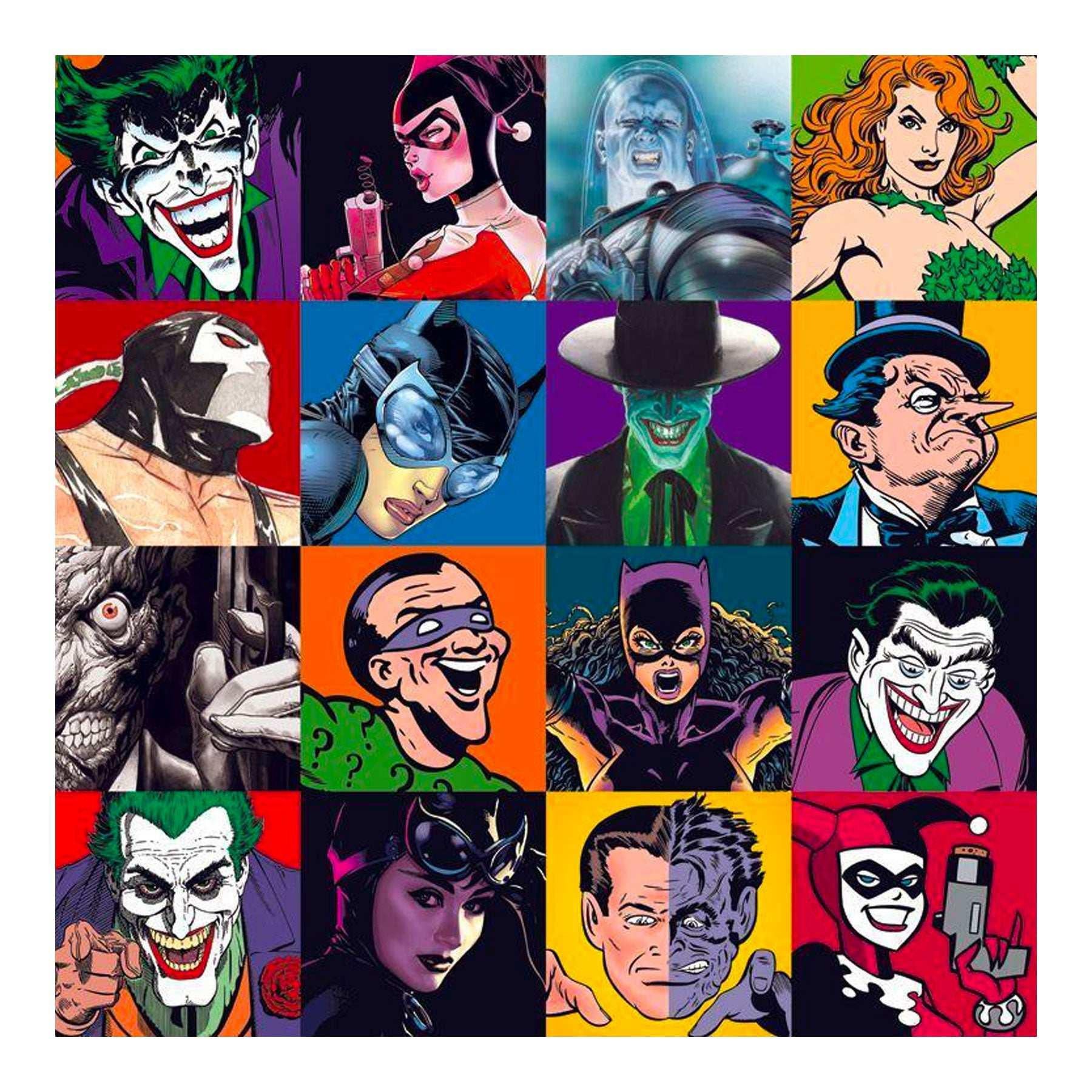 MEDIUM: Giclée on Canvas Edition
SIZE: 31" x 31"
EDITION SIZE: 100
ARTIST:  Various Artists
SKU: CP1521D 

ABOUT THE IMAGE: Batman and his villains have and continue to connect with fans all over the world in their seven-decade history. They are the