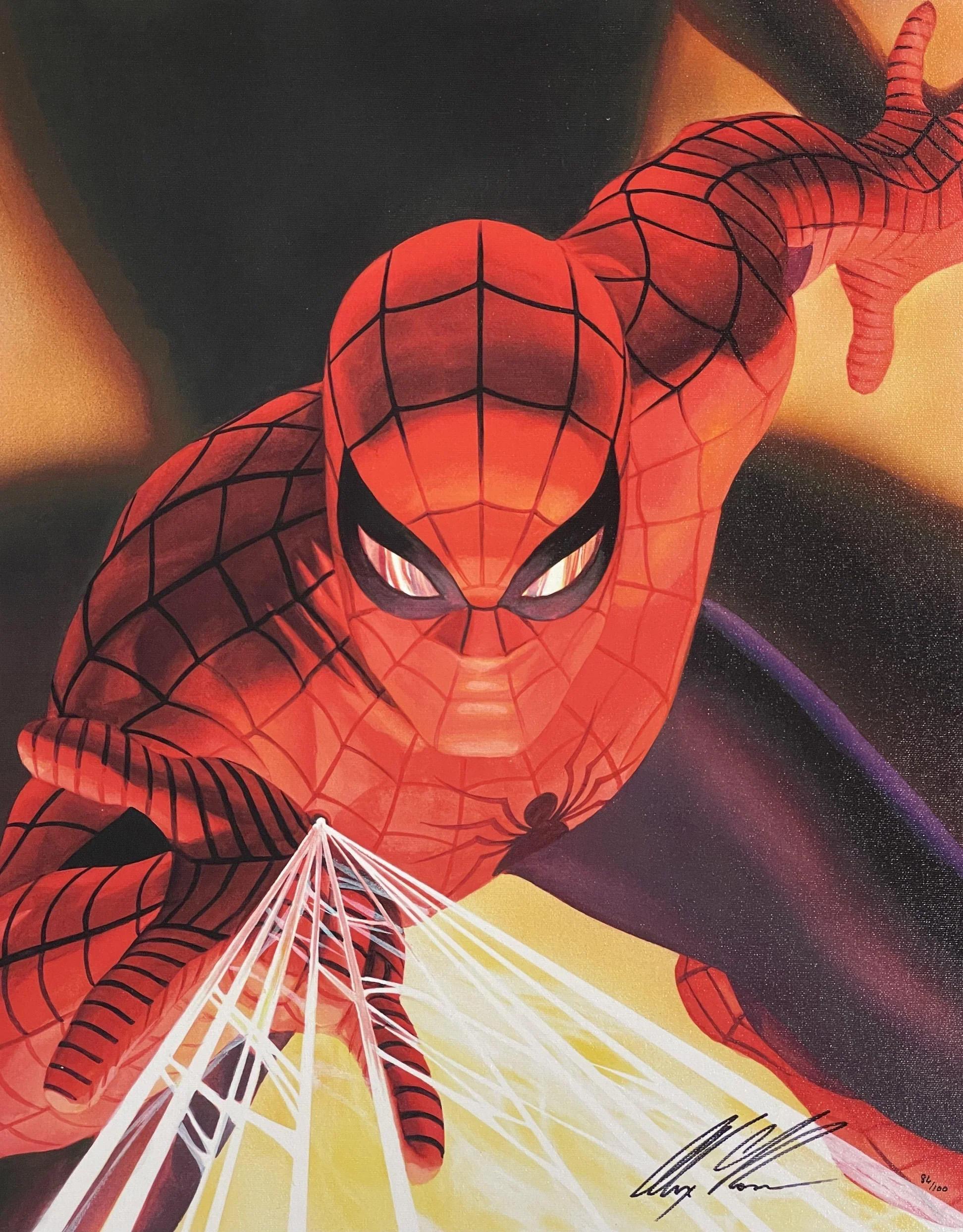 Alex Ross Visions Spider Man Signed By Alex Ross For Sale At 1stDibs 