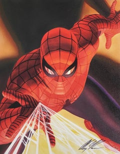 Visions Spider-Man signed by Alex Ross