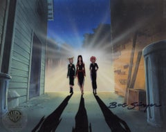 Scooby-Doo Original Production Cel on Original Production Background: Hex Girls