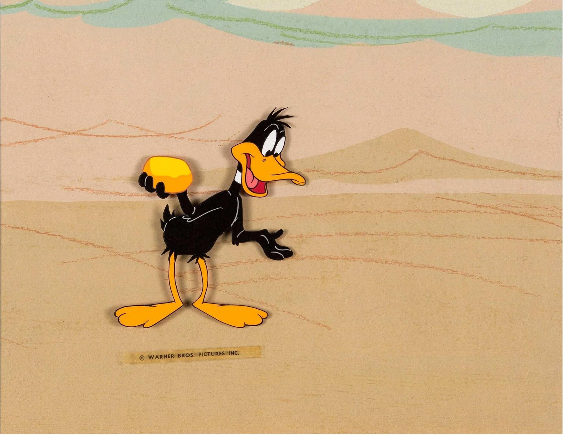 Aqua Duck Original Production Cel: Daffy Duck - Art by Warner Bros. Studio Artists