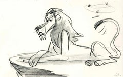 Vintage Lion King Storyboard: Scar
