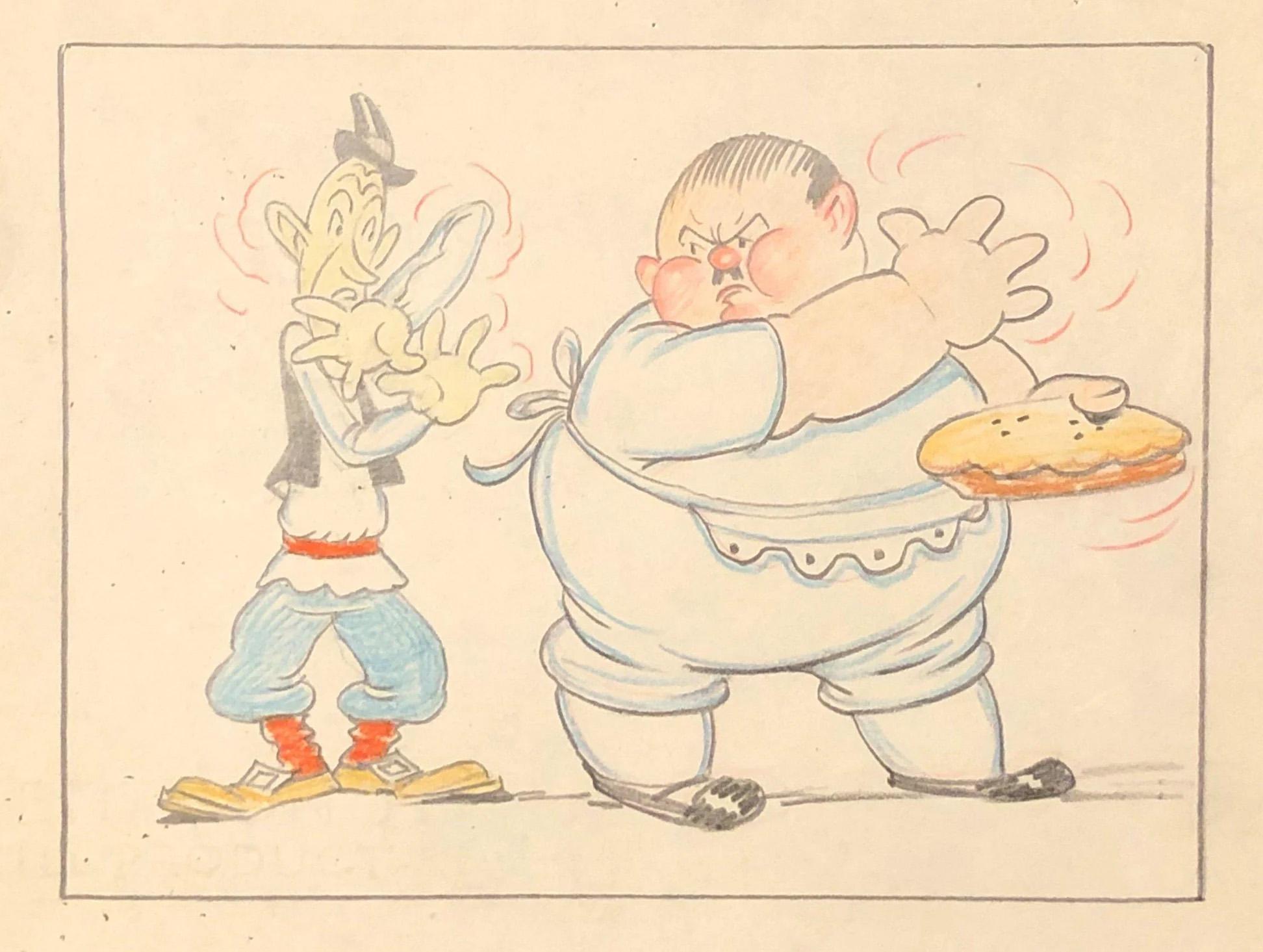 Walt Disney Studio Artists - Mother Goose Goes To Hollywood Storyboard For  Sale at 1stDibs