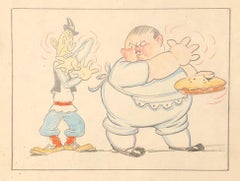 Vintage Mother Goose Goes To Hollywood Storyboard