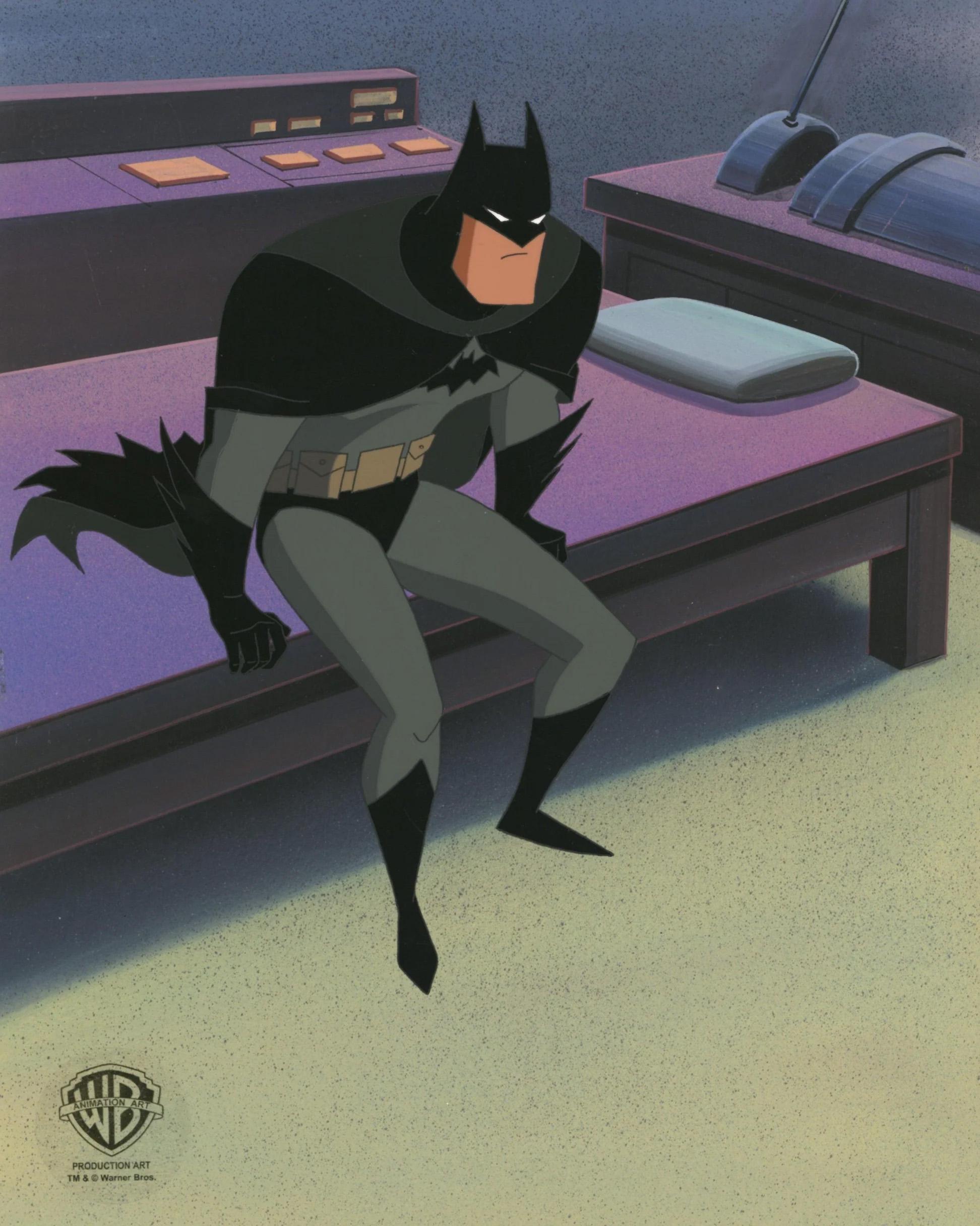 Original Produktion Cel auf Original Hintergrund: Batman Adventures, „The New Batman Adventures“ – Art von DC Comics Studio Artists