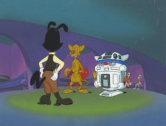 Pinky and the Brain Production Cel sur fond d'origine : Star Warners