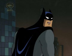 Batman The Animated Series Original Production Cel and Background: Batman
