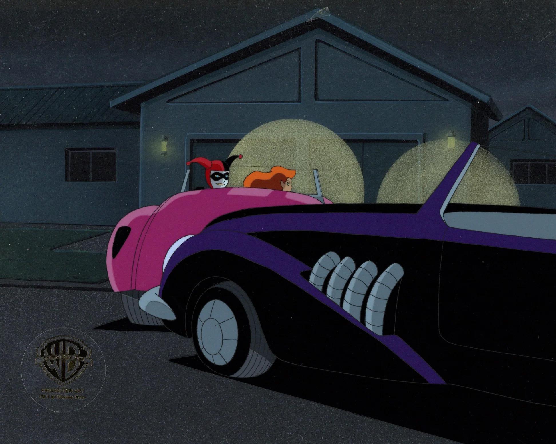 DC Comics Studio Artists - Batman The Animated Series Original Cel and  Background: Harley Quinn, Poison Ivy For Sale at 1stDibs | batman the  animated series harley quinn and poison ivy, flintstones