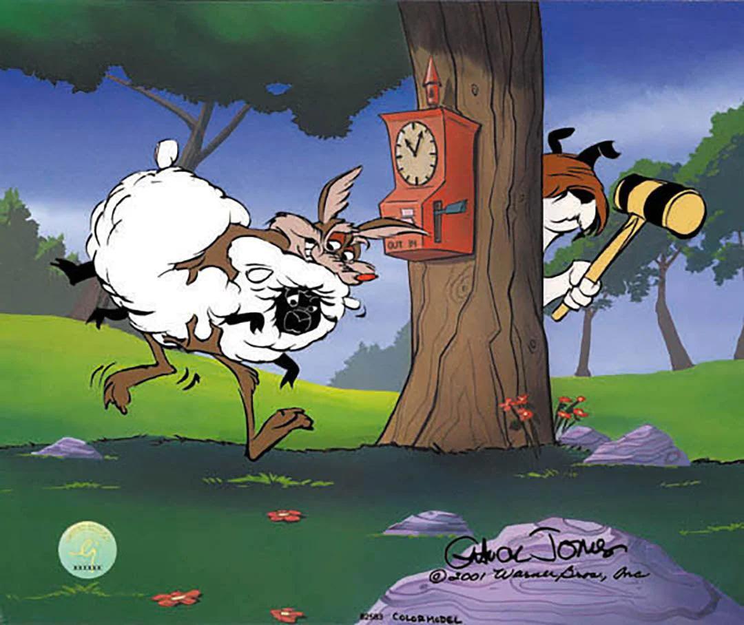 Ewe Thief! - Art by Chuck Jones