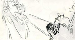 Lion King Double Sided Storyboard: Scar and Banzai