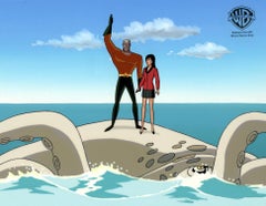 Série animée Superman the Animated Cel et Background : Lois Lane, Aquaman