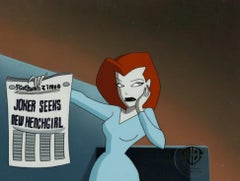 Original Cel und Hintergrund: Poison Ivy, „The New Batman Adventures“