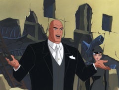 Superman Animated Series Original Cel and Background: Lex Luthor, Mercy