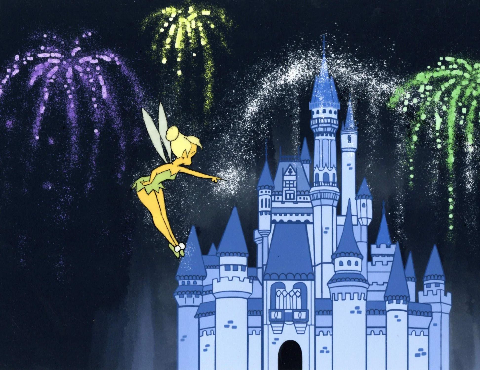 Tinker Bell Original Production Cel - Art by Walt Disney Studio Artists