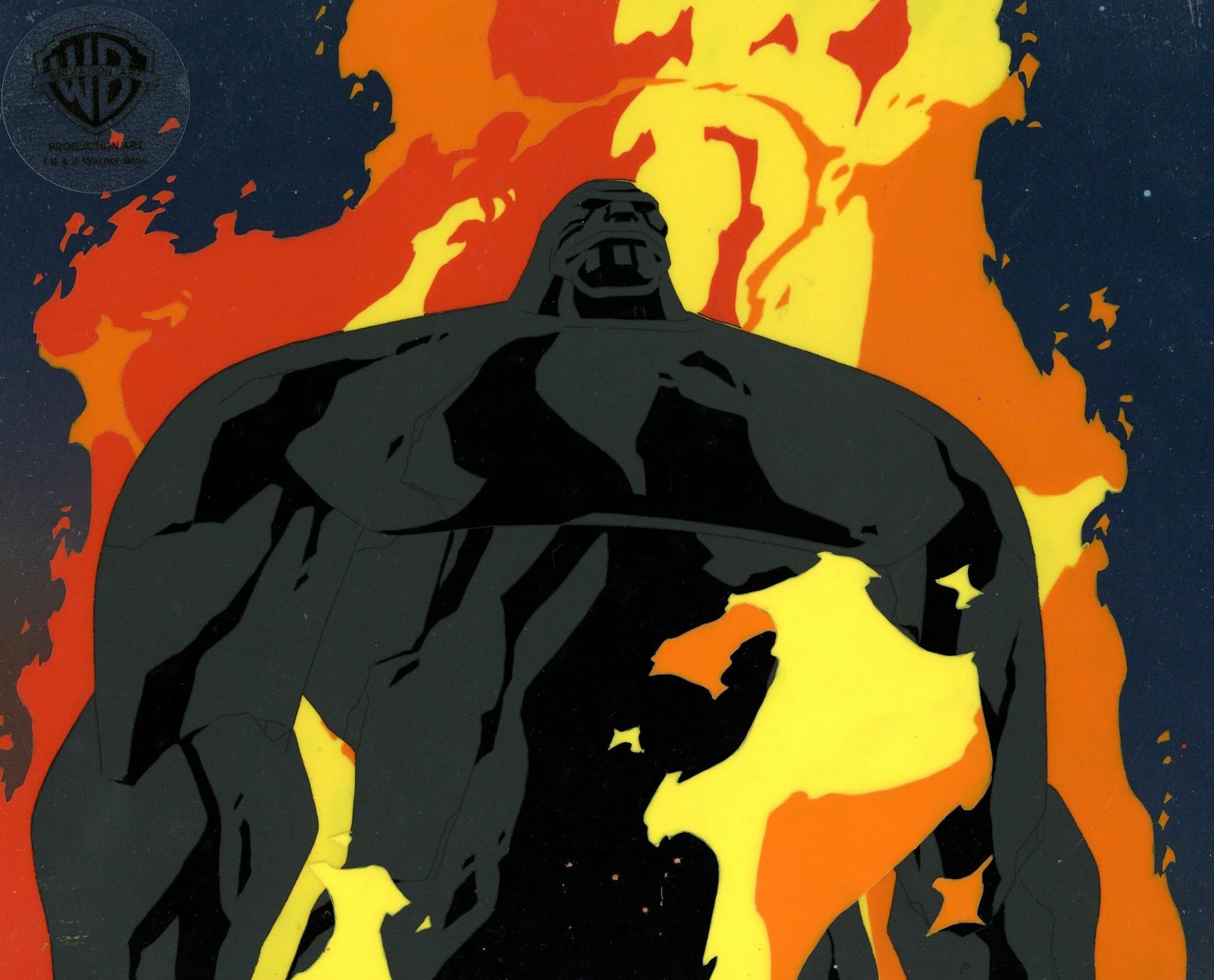 Série animée Superman the Animated Cel and Background : The Creature - Art de DC Comics Studio Artists